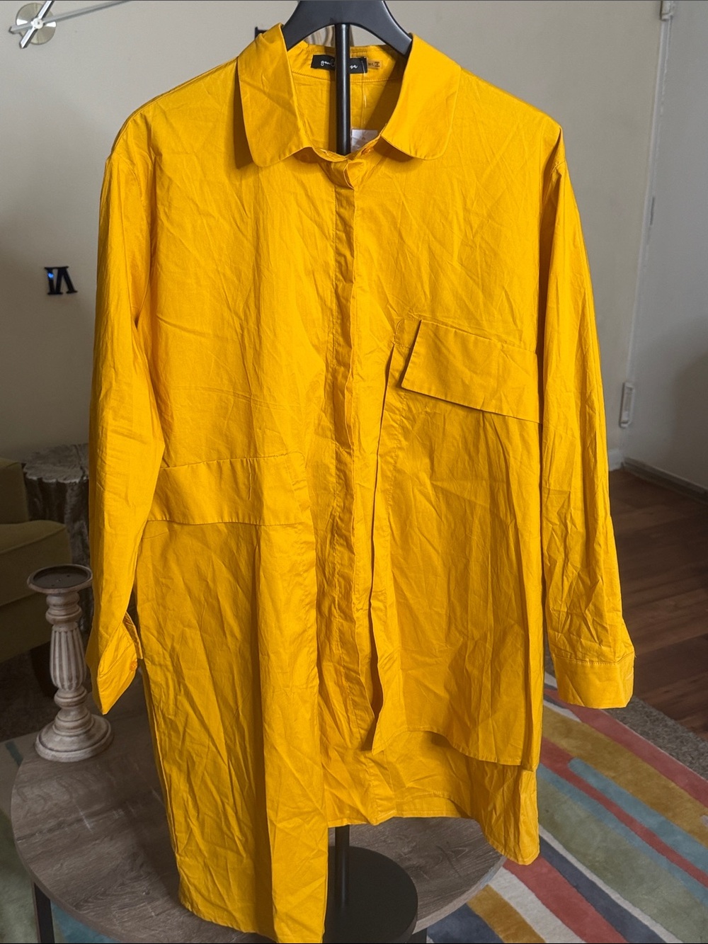 Yellow Lightweight Long Top/Dress